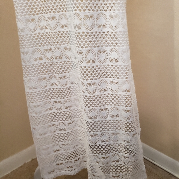 Blue Island Boho Lace Swim Cover Skirt - Picture 7 of 7